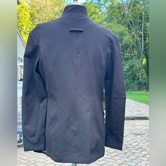 DANA B AND KAREN COLLABORATED MILITARY CHOCOLATE BROWN JACKET BLAZER 4 SMALL MED - Picture 3 of 4